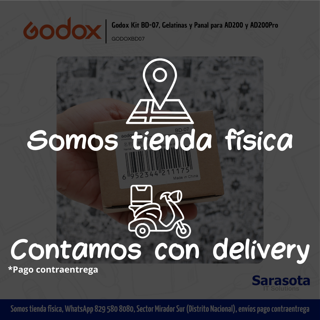 accesorios para electronica - Godox Kit BD-07, Gelatinas y Panal para AD200 y AD200Pro 2