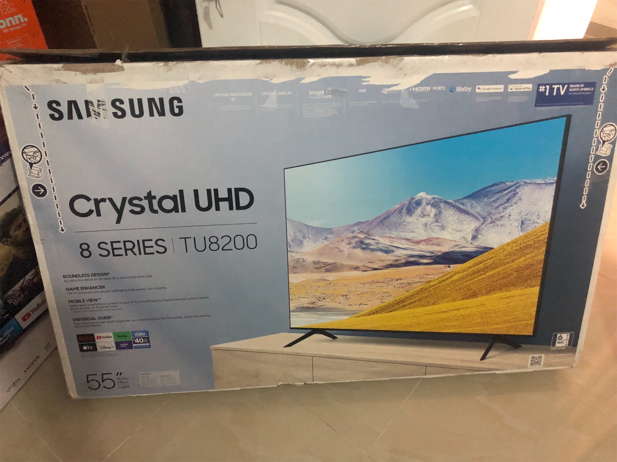 tv - Oferta smart tv Samsung crystal serie 8 4K full hd 55 pulg nueva 