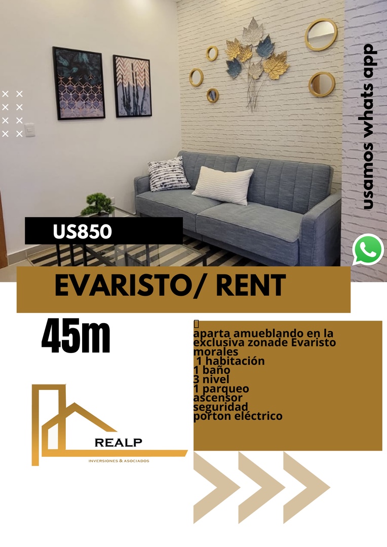 apartamentos - Apartamento en alquiler  0
