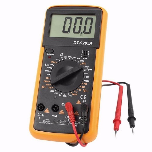 otros electronicos - Tester Multimetro Digital Medidor Electrico Amperimetro Probador de Corriente 4