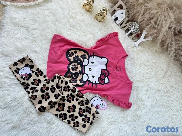 ropa y zapatos - Conjunto Animal Print  2