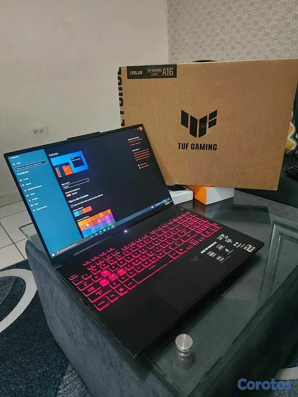 computadoras y laptops - Asus tuf a16 ryzen 7 RTX 4050 2