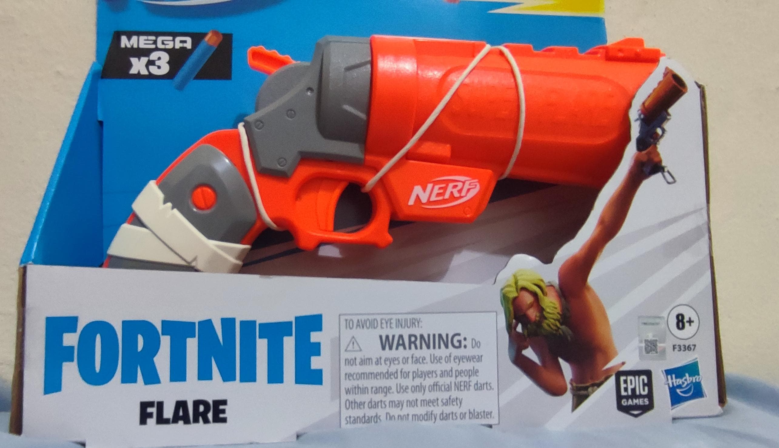 hobby y coleccion - Nerf Fortnite Flare Dart Blaster 4