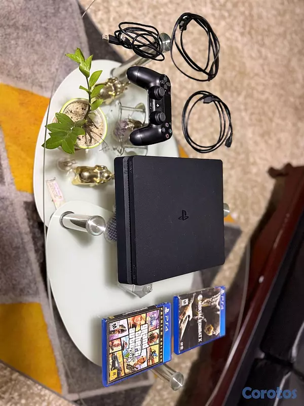 consolas y videojuegos - PS4 Slim 1TB - 2 juegos incluidos🎮 6