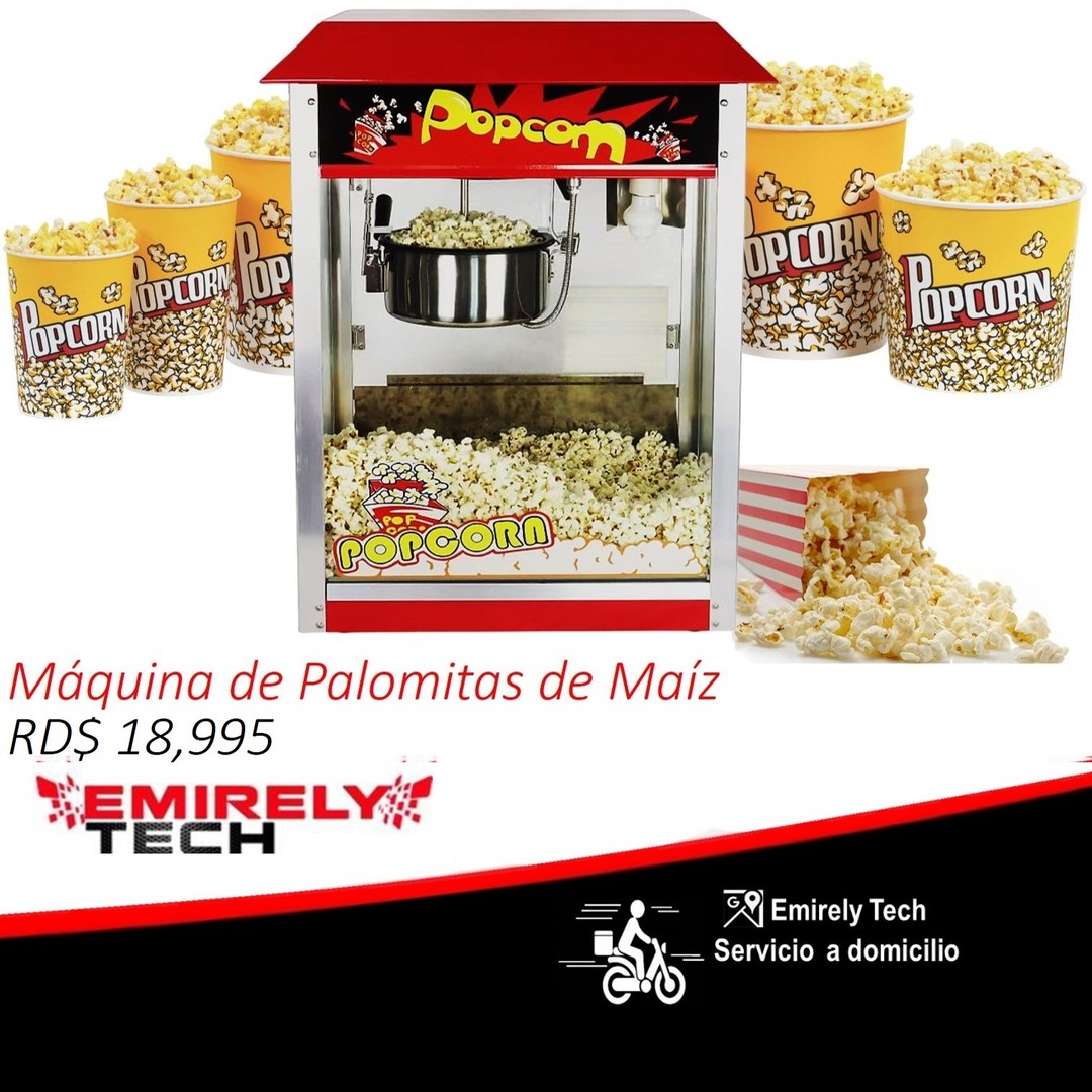 equipos profesionales - Maquina automatica de palomitas de maiz horno de palomitas generador de popcorn