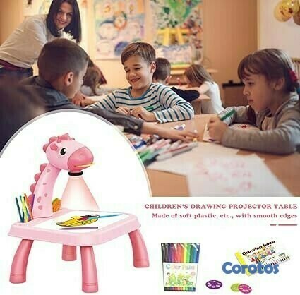 juguetes - Mesa para pintar con proyector 201-1B 2