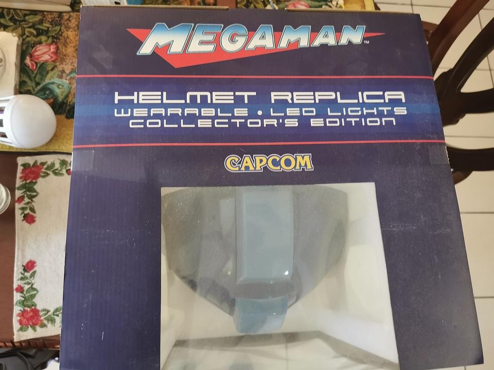 juguetes - Casco Megaman de Colleccion 1