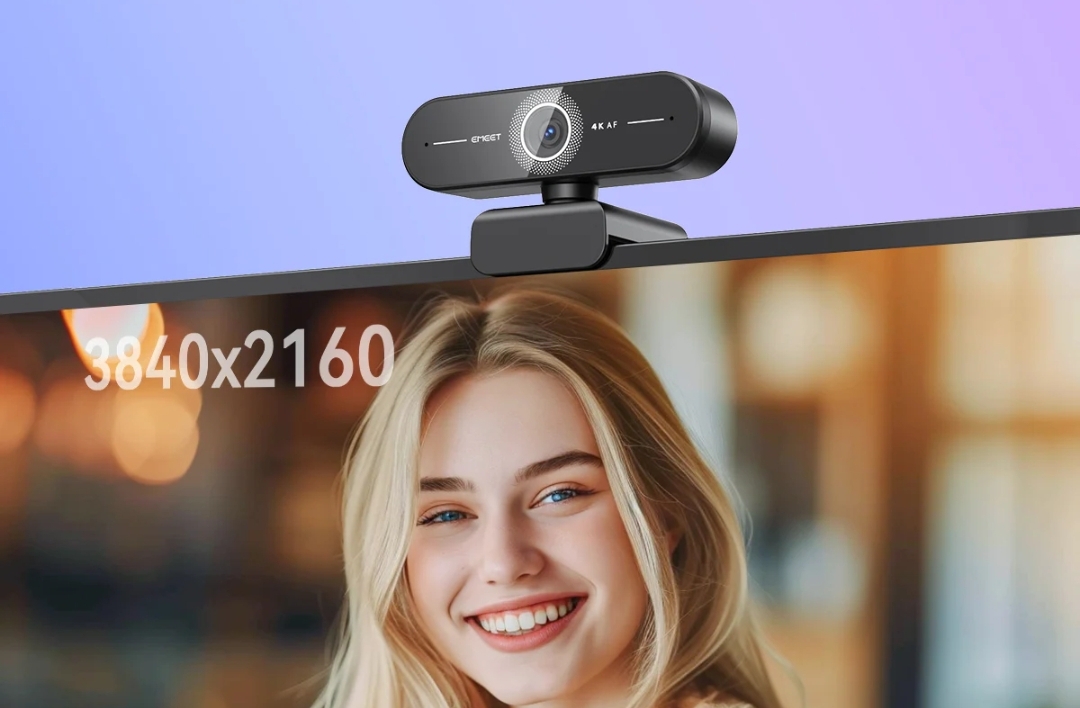 accesorios para electronica - Cámara  para Streaming Emeet 4K C60E 4
