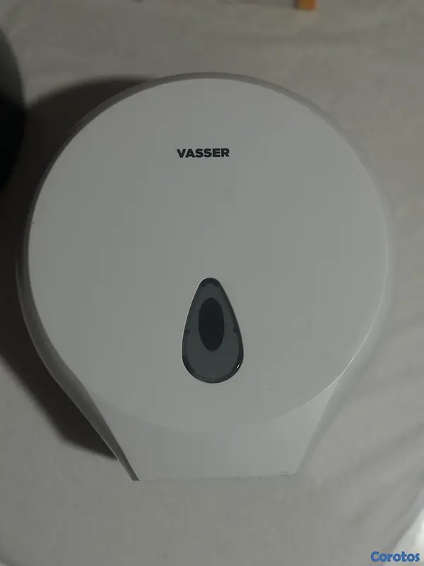 decoración y accesorios - Porta papel higiénico de plástico grande 2