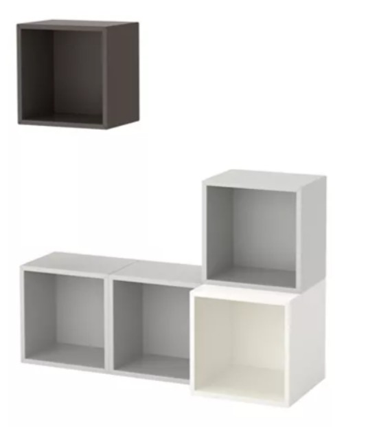 decoración y accesorios - Juego de Estanterias de Pared Ikea como nuevos 1