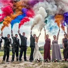 hobby y coleccion - Smoke bomb, bengalas de colores o humo de colores.