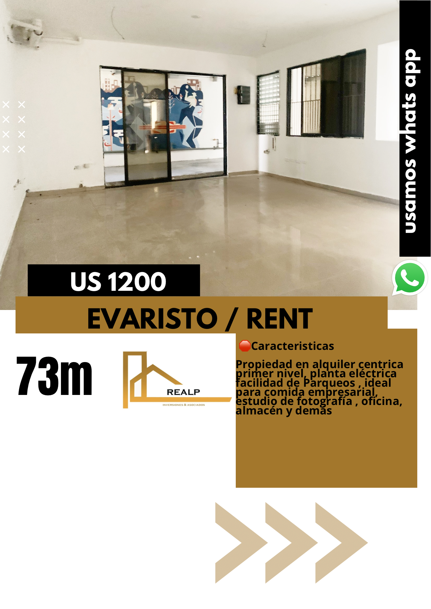 oficinas y locales comerciales - Propiedad céntrica en Evaristo