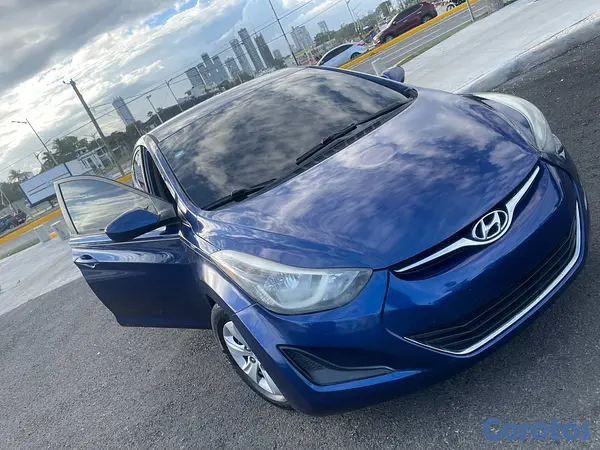 carros - Hyunday Elantra 2016 Azul 2