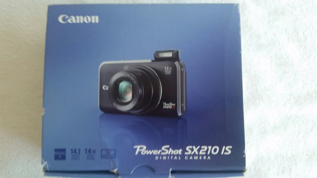 Camara Canon SX210