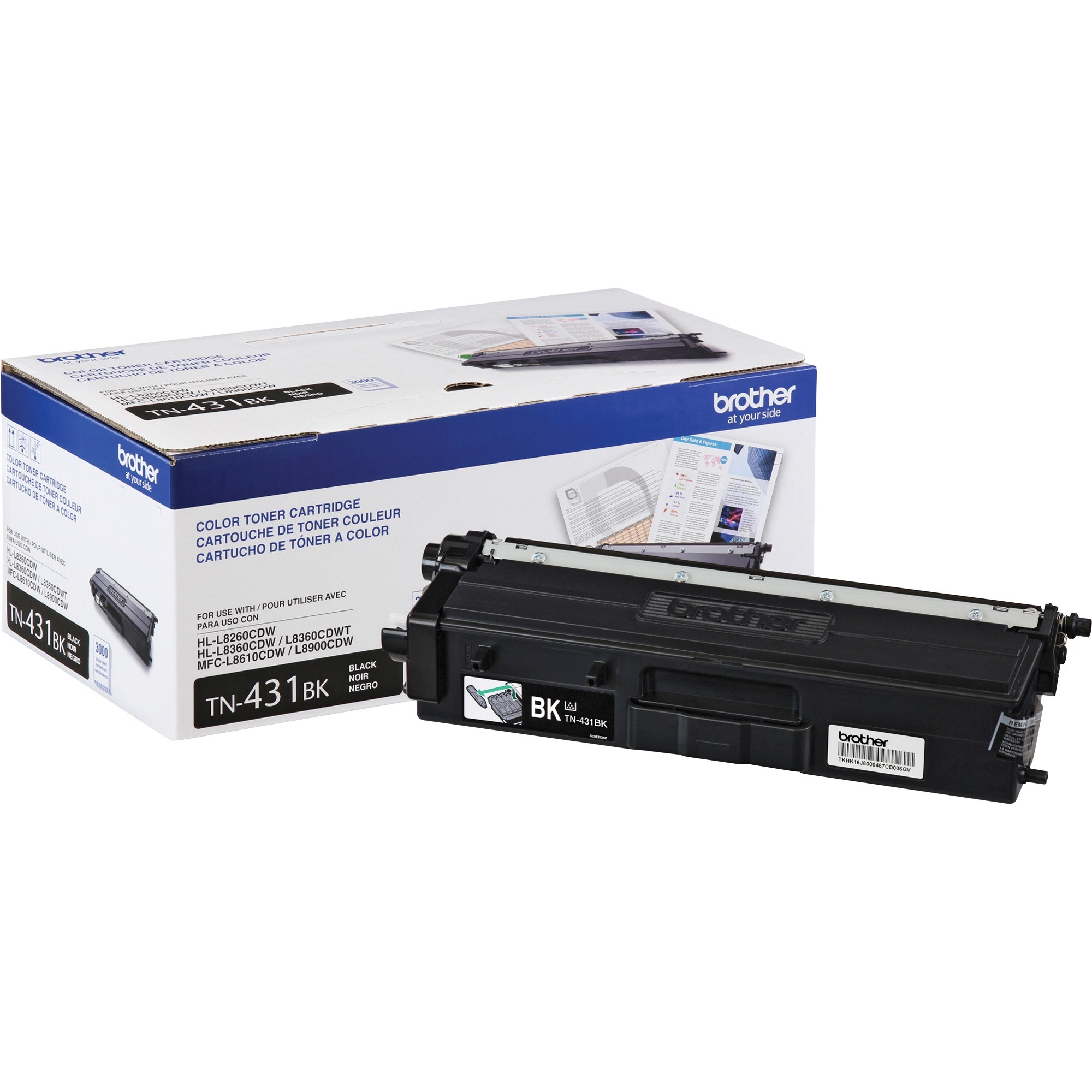 impresoras y scanners - TONER LASER BROTHER HL-L8260CDW TN431 NEGRO, CYAN, YELLOW Y MAGENTA ORIGINALES..