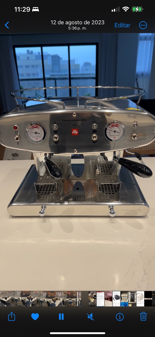 equipos profesionales - Máquina de café Francis Francis x2.2 illys 
 2