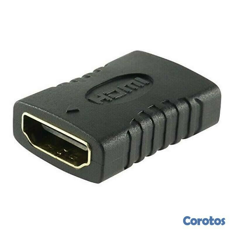 accesorios para electronica - Adaptador de unión HDMI a HDMI hembra  3