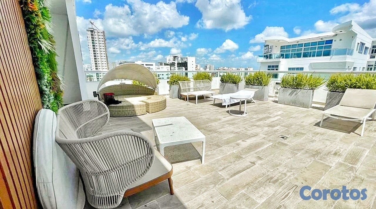 apartamentos - Apartamento de 1 habitación en Piantini 10