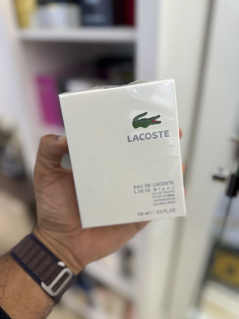 joyas, relojes y accesorios - Perfume Lacoste EAU de Lacoste L12.12 Blanc EDT 100ml Nuevos, Original RD$ 5,950 0