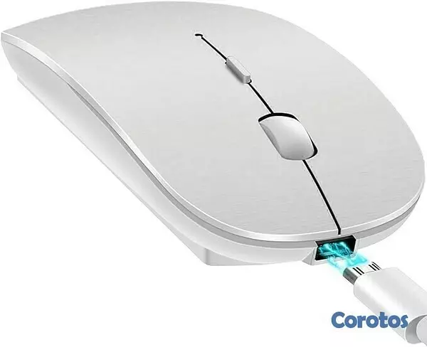 accesorios para electronica - MOUSE INALAMBRICO RECARGABLE 2.4G + BLUETOOTH 2