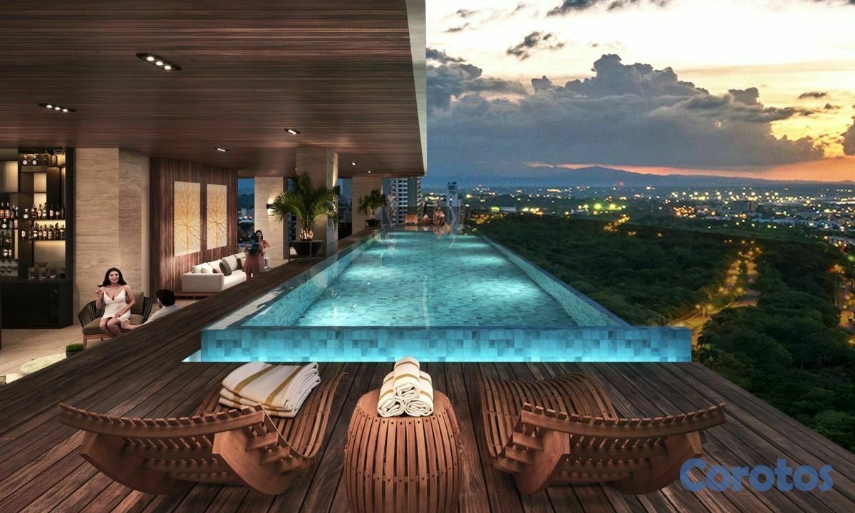 apartamentos - Apatamento en la av. Anacaona Piso 24 y 25 con 3 h 4