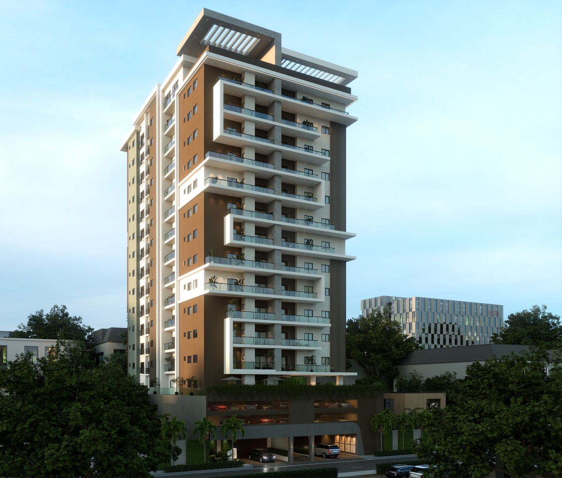 apartamentos - Vendo Apartamento En Una Torre Del Ensanche Ozama  4