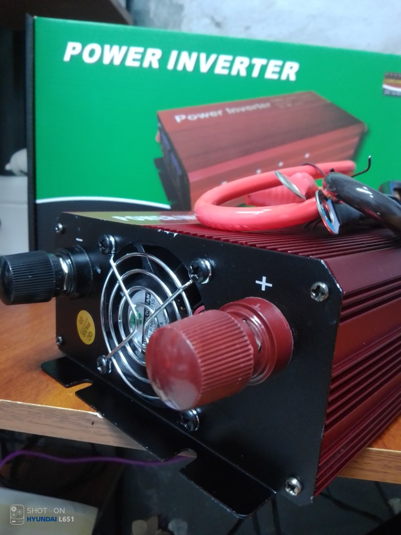 otros electronicos - Convertidor de voltaje 12v a 110v power inverter 3000w 2