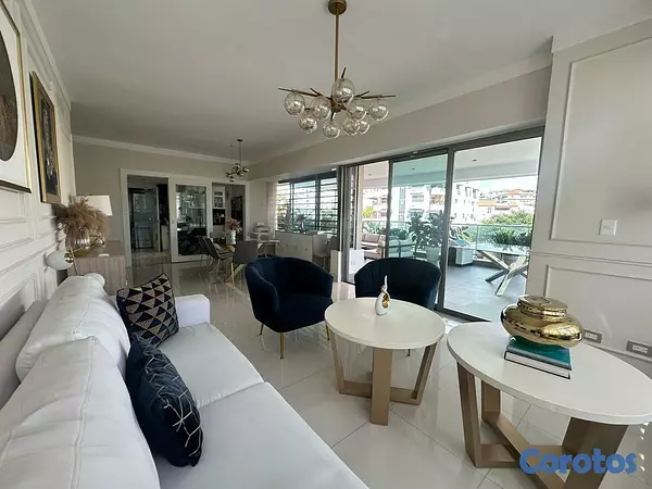 apartamentos - Segundo Piso Con Terraza Amueblado en Alquiler con en Los Cacicazgos! 5