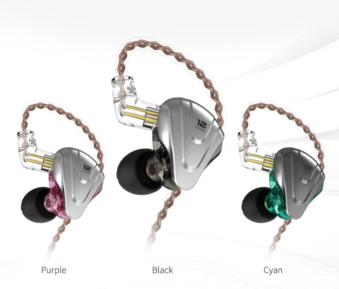 accesorios para electronica - Auricular profesional KZ ZSX  in-ears monitor de música. 2