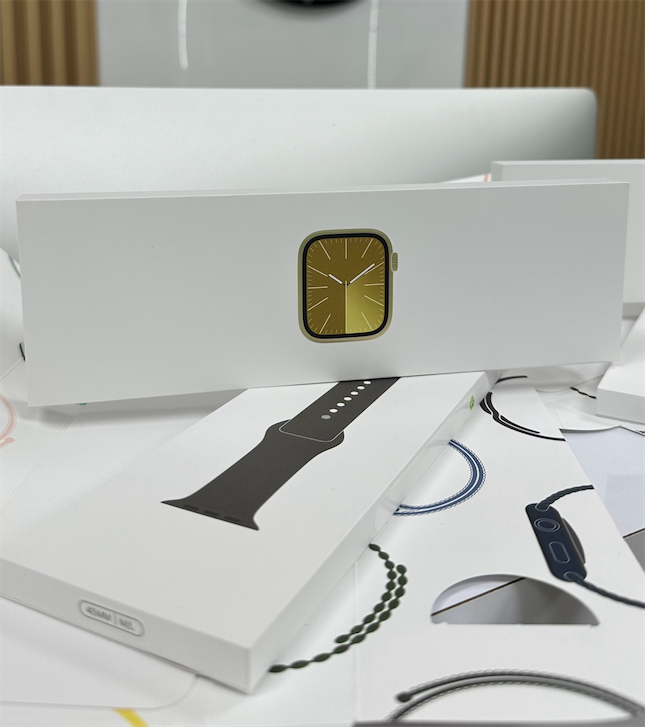 otros electronicos - Apple Watch Series 9 Acero Inoxidable Nuevos Sellados 