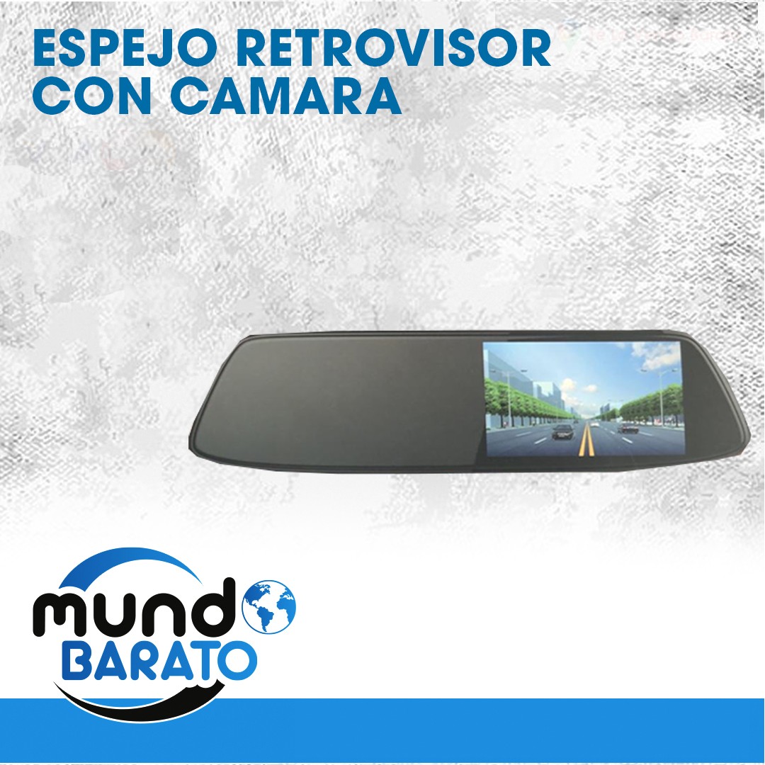 otros electronicos - Espejo Retrovisor con Camara delantera 0