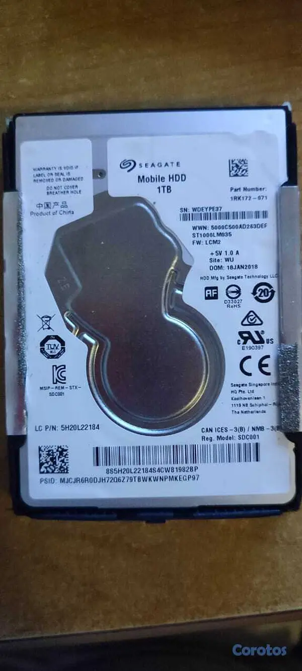 otros electronicos - Cargador de Laptop Lenovo de 20V, Disco duro 1 TB  2