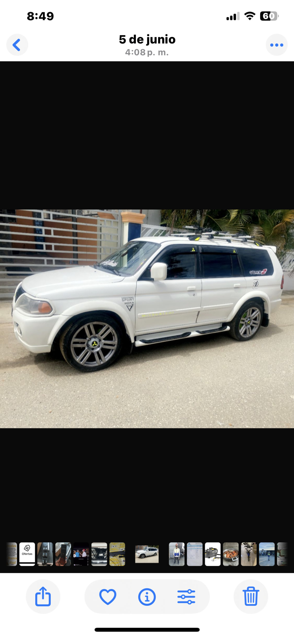 jeepetas y camionetas - vendo mi Montero sport 2004 solo personas interesadas  6