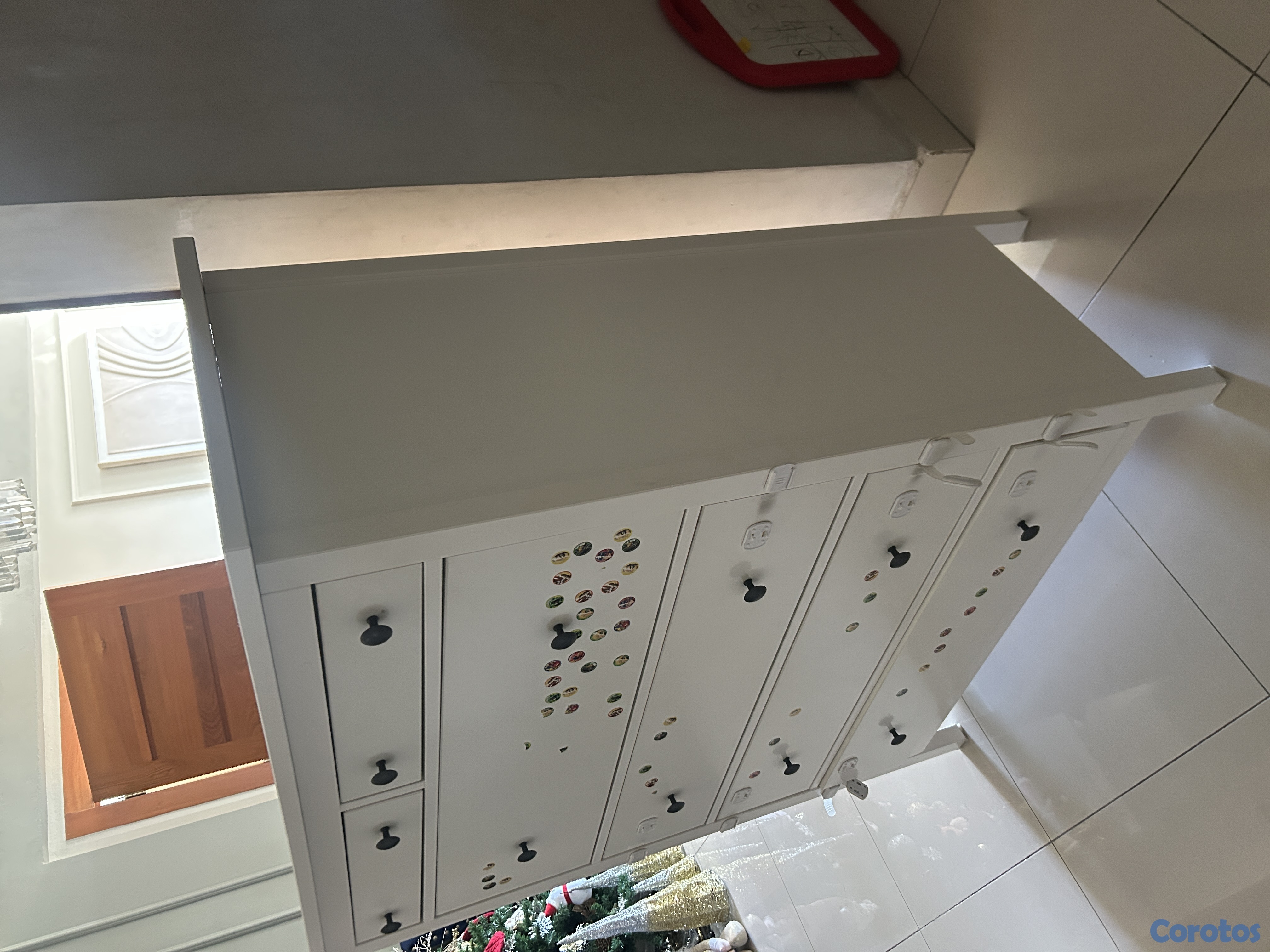 muebles y colchones - Gavetero blanco  3