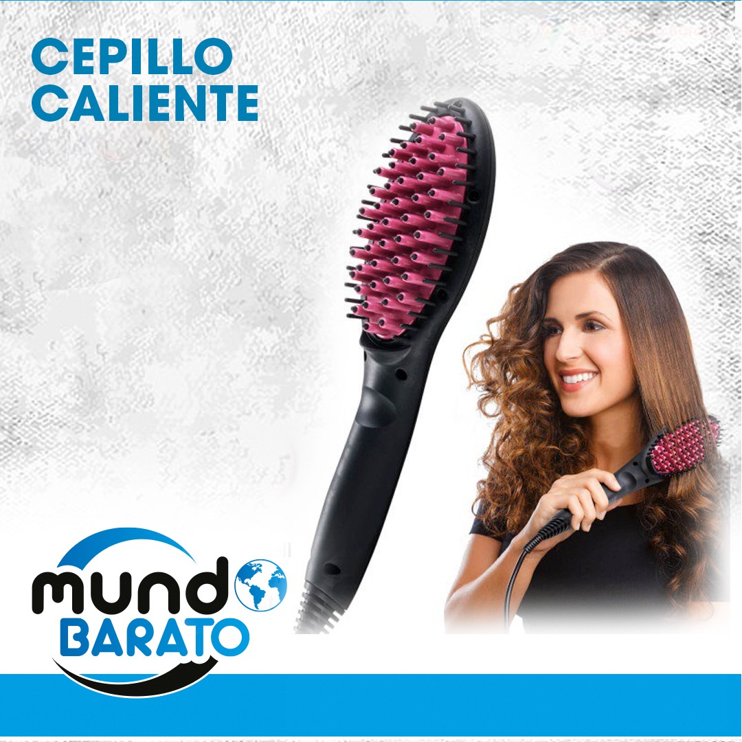 salud y belleza - Cepillo Alisador Secador Caliente Termico Profesional plancha
 1
