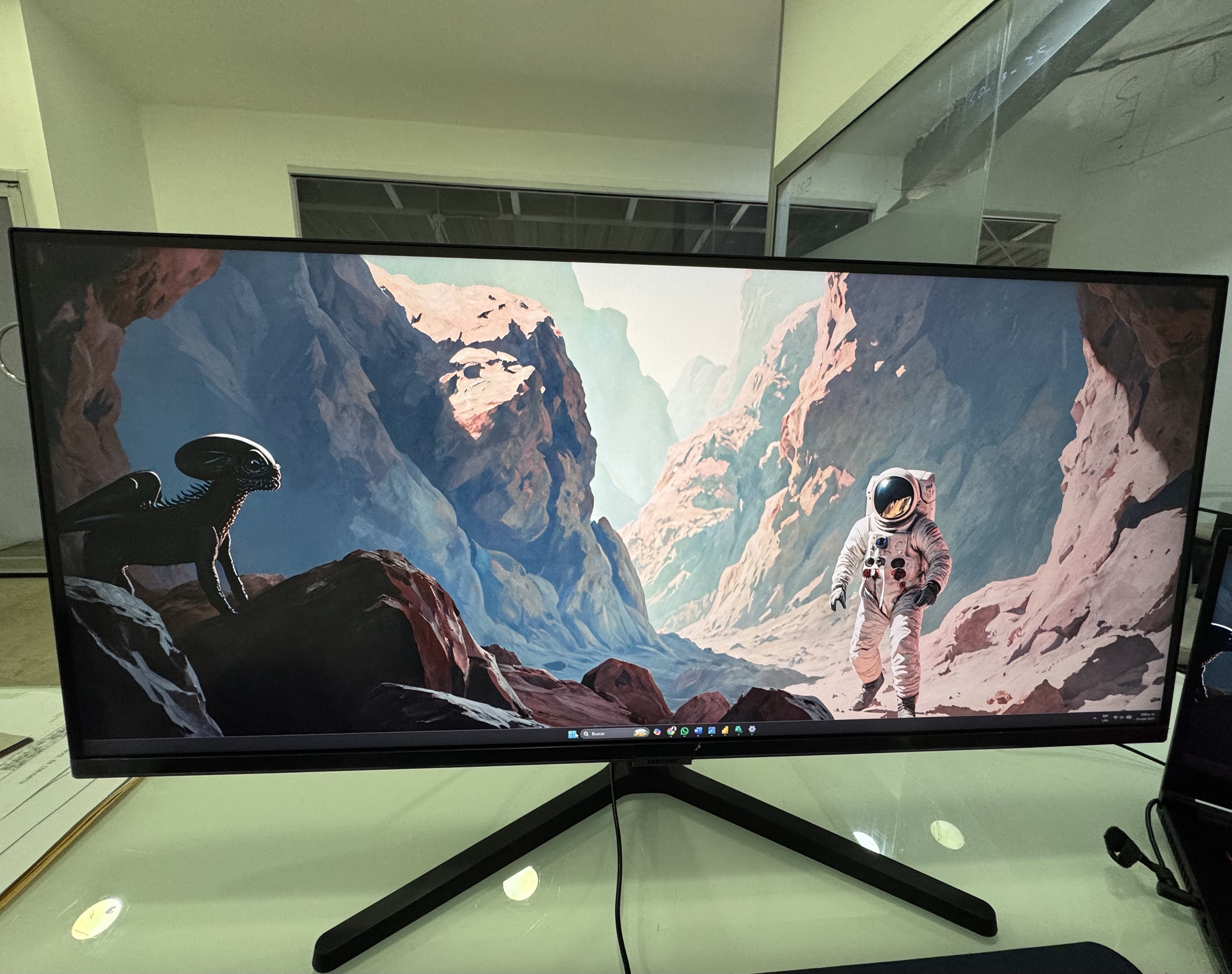 accesorios para electronica - SAMSUNG Monitor QHD ultrawide ViewFinity, 34pulgadas, 100Hz, 5ms, HDR10 4