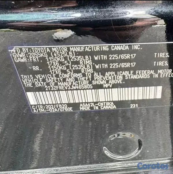 jeepetas y camionetas - Toyota Rav4 2018 sin detalles 11