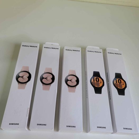 otros electronicos - Samsung Galaxy Watch 4 40mm y 44mm Rosado y Negro SELLADO