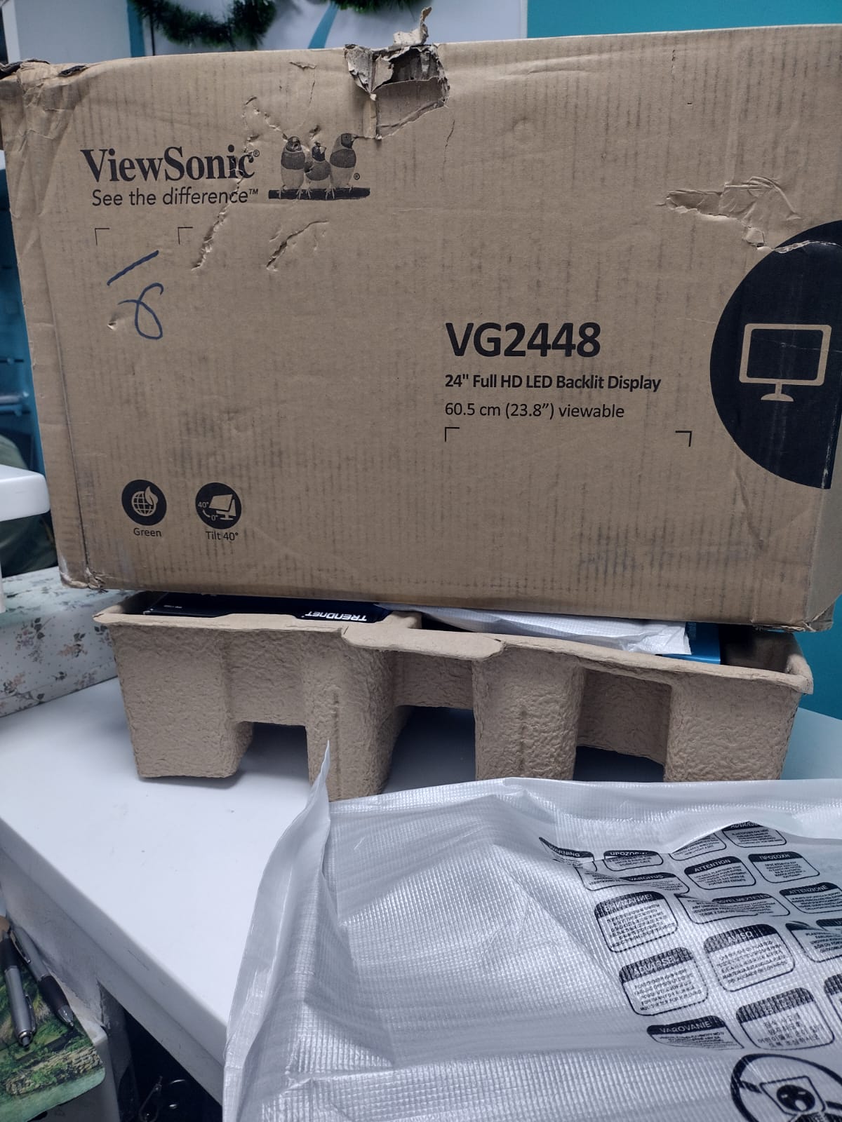 computadoras y laptops - MONITOR VIEWSONIC VG2448 3