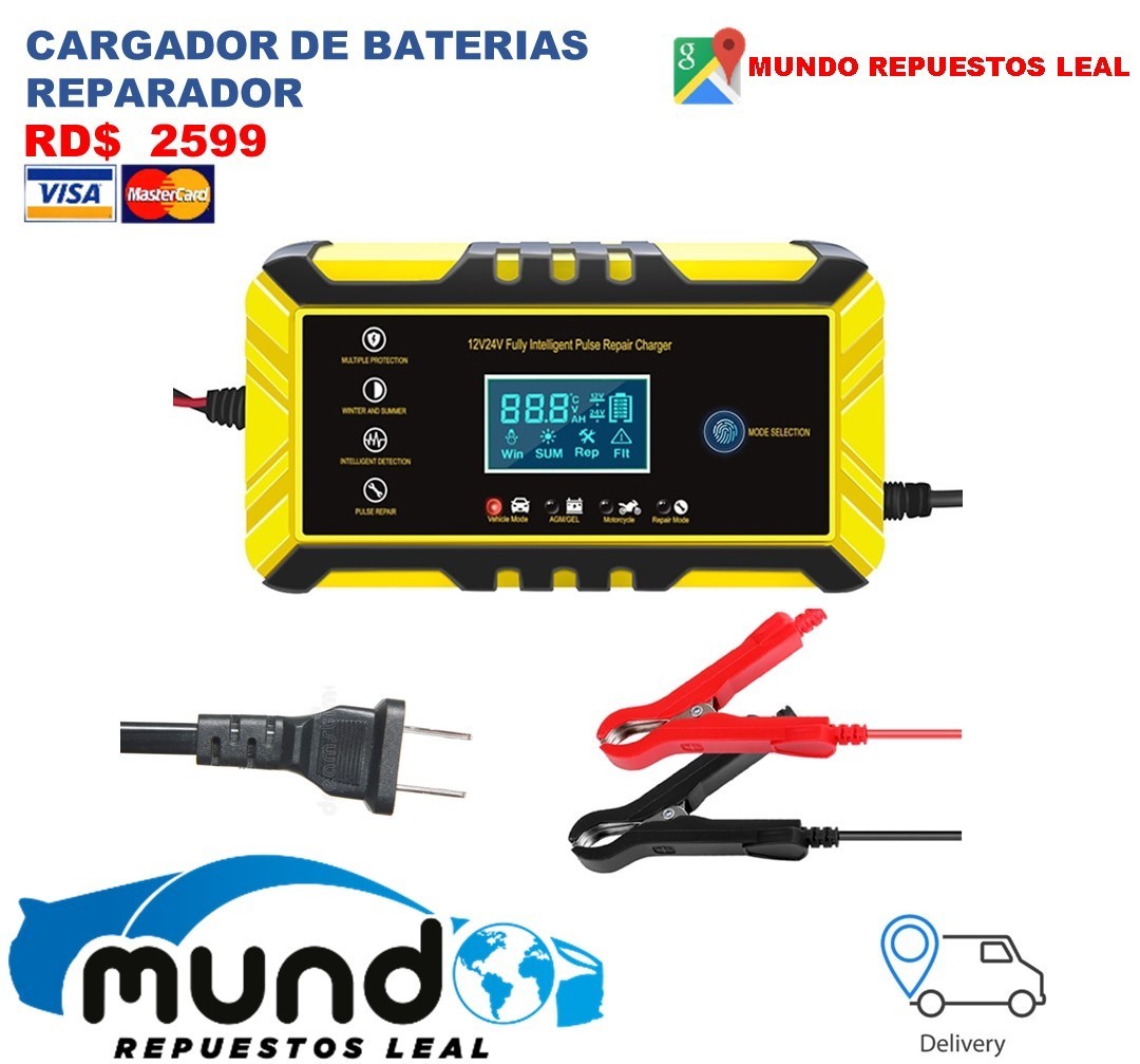 otros electronicos - Cargador de bateria 12 voltios y 24 voltios  1