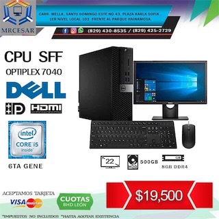 computadoras y laptops - CPU STFF