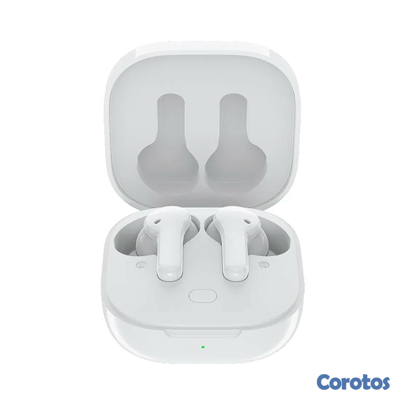 camaras y audio - Audífonos inalámbricos QCY blancos con micrófono 1