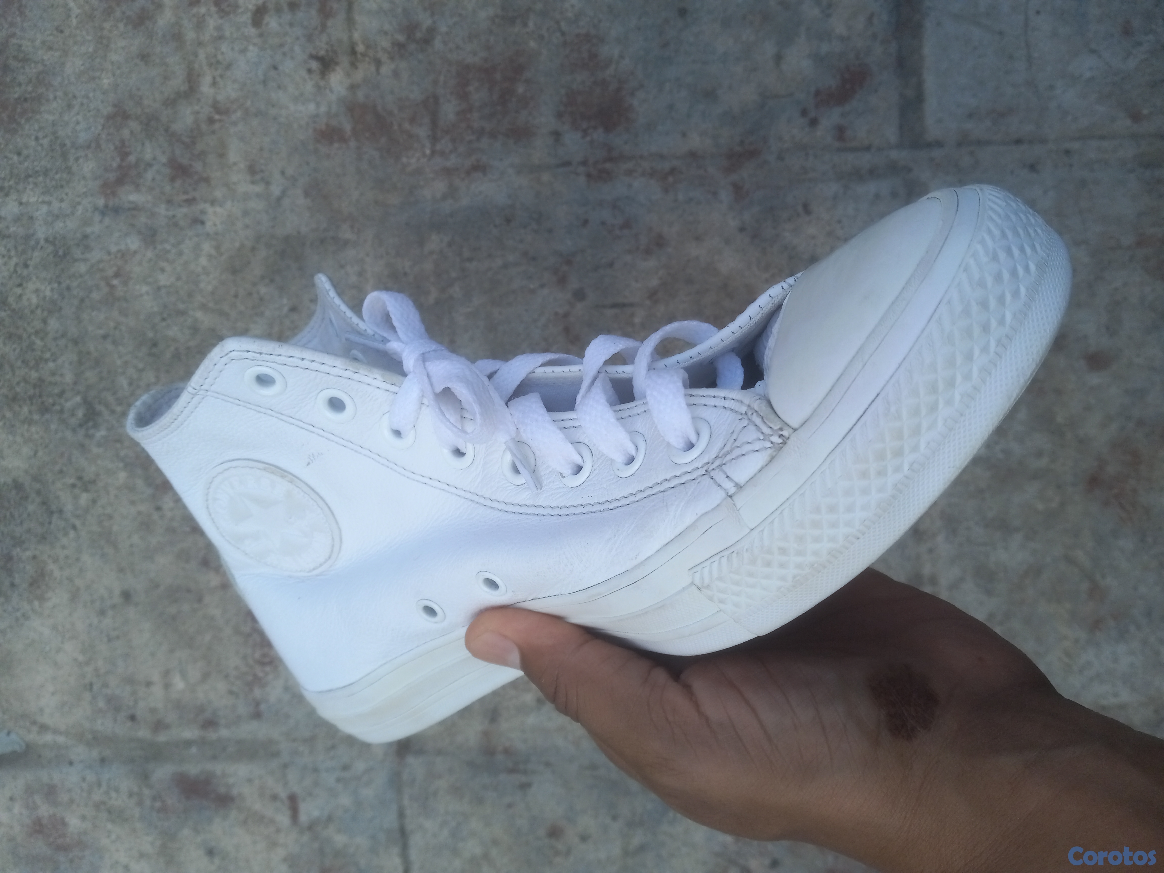 zapatos para hombre - Converse All Star en piel , size 7.5 3