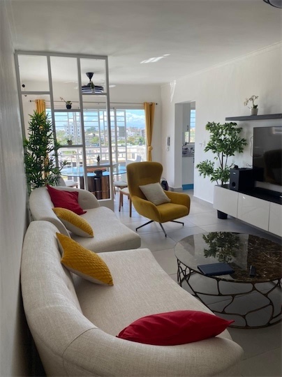 apartamentos - Apartamento 4ta con terraza en la autopista de san Isidro ecológica