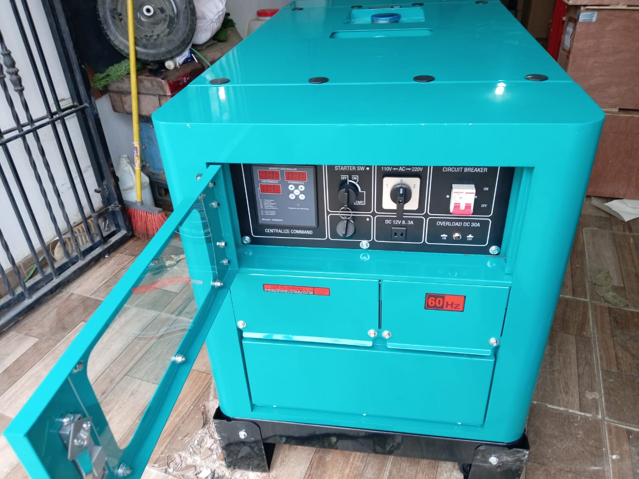 construccion e industrial - Planta eléctrica 16KW 2 pistones diésel semi silen 1