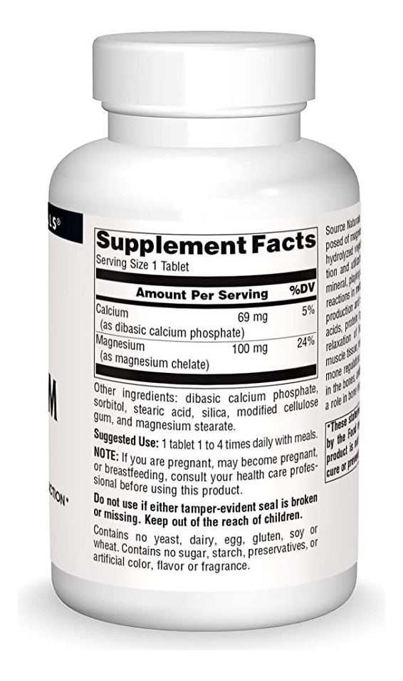 Salud y Equipamiento Médico - Magnesio Quelato 425 Mg Source 2