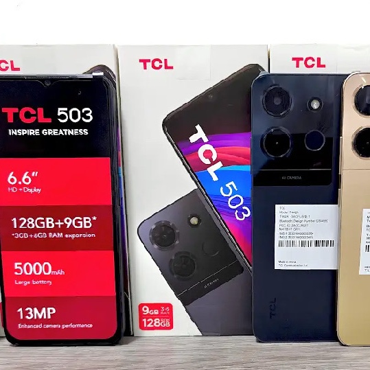 celulares y tabletas - TCL 503 (64GB, 6.6", 9GB RAM 3+6)