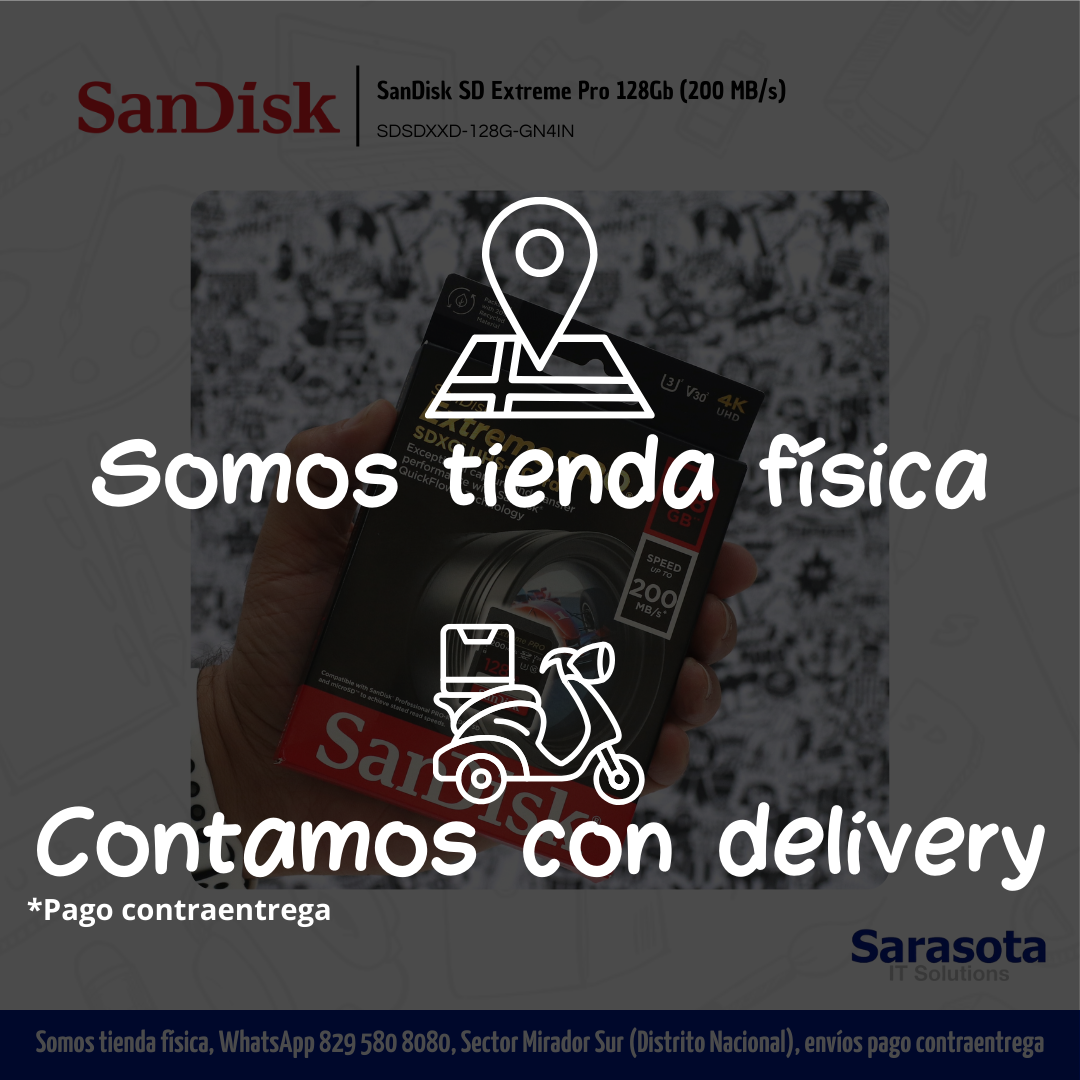 accesorios para electronica - Memoria SD 128Gb SanDisk Extreme Pro (200 MB/s) 2