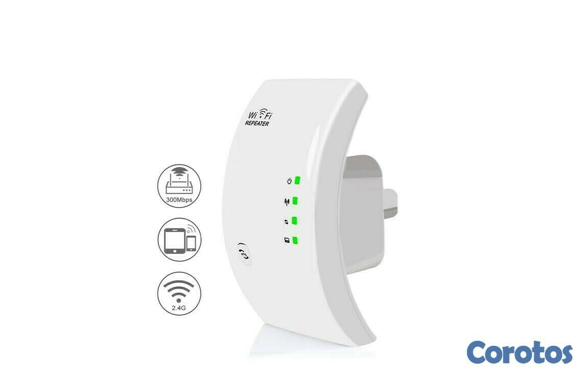 otros electronicos - Repetidor Wifi 300 Mbps WR01 1