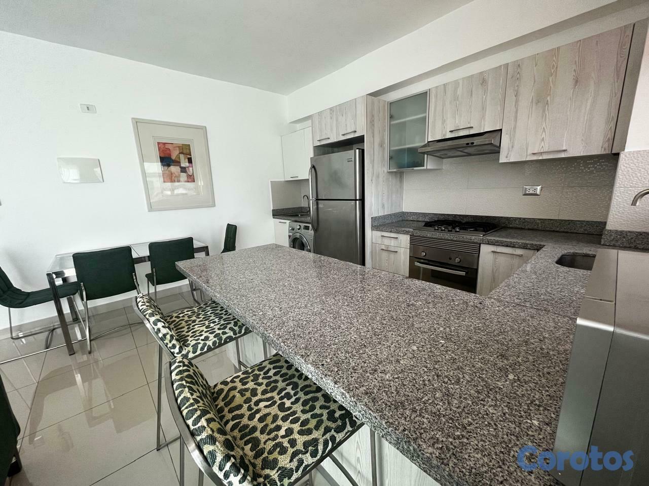 apartamentos - Apartamento Alquiler Piantini UNA Habitación  4